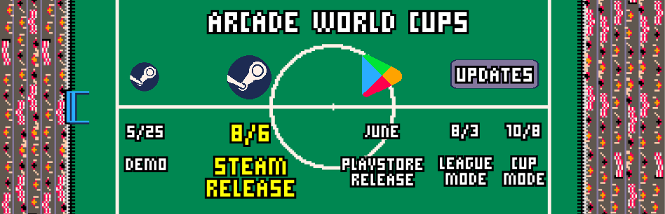 Arcade World Cups Launch Roadmap